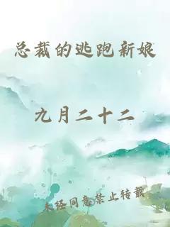 总裁的逃跑新娘